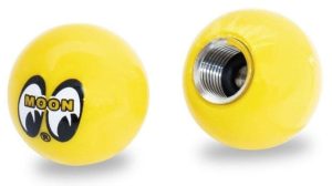 Moon eyes Valve Caps - Yellow