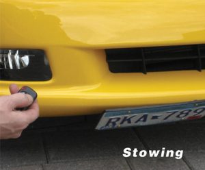 Retract License Plate Auto