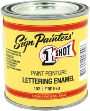 One Shot Fire Red 8oz