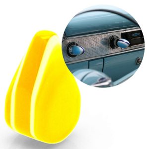 Moon Eyes Tear Dash Knob - Yellow