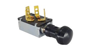 SO-CAL Speed Shop Keyless Ignition Switch - Art Deco-style (black)