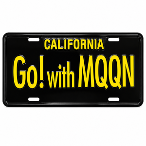 Moon Licence Plate Go/Moon Blk
