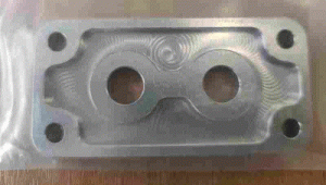 -3 AN Dbl Brake Line Bulkhead