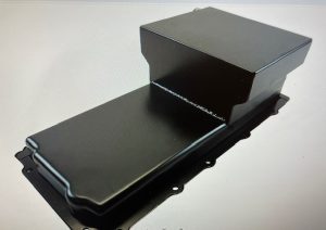 Sump Oil Pan 7 Quart -10AN Fitting Black for GM LS