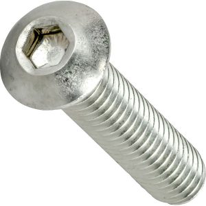 1/4UNCx3/4 Zn Button Head CScr