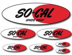 SO-CAL Speed Shop Logo Decal