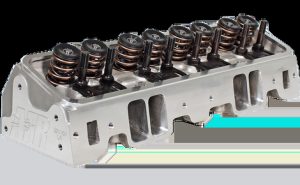 AFR Cylinder Head, 23 SBC 180cc Street Heads, L98 angle plug w/heat riser, 65cc chambers, Assembled, Pair