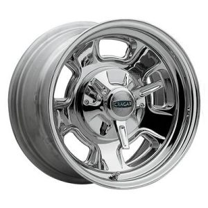 Cragar Wheel, Street Pro, Steel, Chrome, 17 in. x 9 in., 5 x 4.5/4.75 in. Bolt Circle, 4.5 in. Backspace, Each