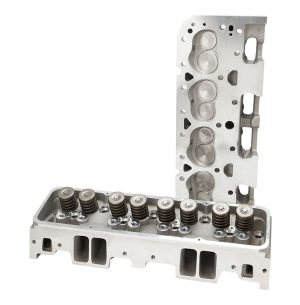 Proflow Cylinder Heads, AirMax 180, Aluminium, Assembled, 72cc Chamber, Straight Plug, 180cc Intake Runner, SB For Chevrolet, Pair