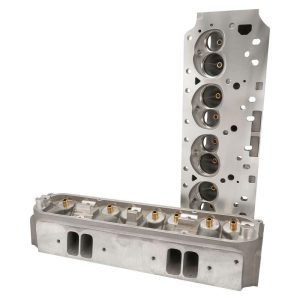 Proflow Cylinder Heads, SuperMax 245, BB Chrysler 440 Aluminium, Bare, 78 Chamber, 245cc Intake Runner, Pair