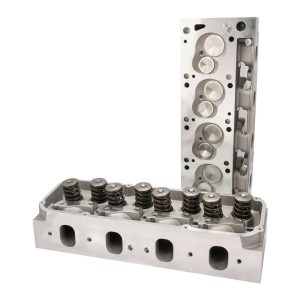 Proflow Cylinder Heads, AirMax 200, Assembled Aluminium, Ford Cleveland , 2V 68cc Chamber, 205cc Intake Runner, Pair