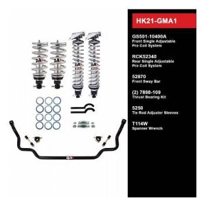 QA1 Handling Kit 2.0, Level 1, GM A-Body, 64-67, w/ Shocks, Kit