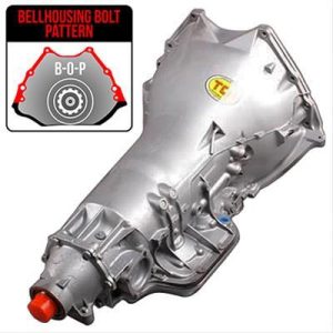 TCI Automatic Transmission, Street Fighter Th350, 500HP Pont/OLDS/Buick Bolt Pattern, Forward Shift Pattern, Automatic/Manual Valve Body, Each