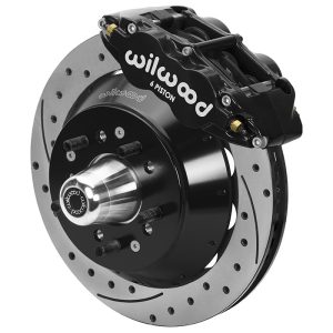 Wilwood Brake Kit, Front, FNSL6R Big Brake (Hub), Radial, 13.00 Rotor, SRP, Black, For Ford, For Mercury, Kit