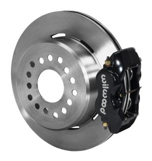 Wilwood Brake Kit, Rear, FDLI Parking, Lug, 12.19 Rotor, Plain Face, Black, 55-57 For Chevrolet / 56 Corvette, Kit