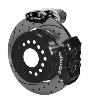 Wilwood Brake Kit, Rear, FDLI Electronic Parking, Lug, 12.19 Rotor, SRP, Black, Big For Ford New Style, Kit