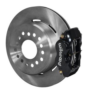 Wilwood Brake Kit, Rear, FDLI Parking, Lug, 12.19 Rotor, Plain Face, Black, Big For Ford, Kit
