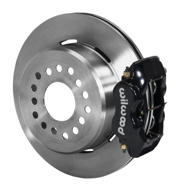 Wilwood Brake Kit, Rear, FDLI Parking, Lug, 12.19 Rotor, Plain Face, Black, Small For Ford, Kit
