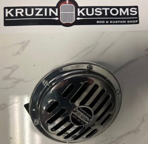 Horn 12 Volt High Silver