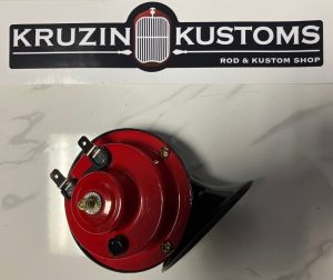 Horn 12 Volt Red