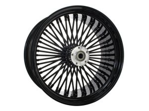 Attitude Inc Wheel, Rear, MaxSpoke, Black/Black, For Harley - Davidson , 18 x 8.5 In, 1''Axle, Each