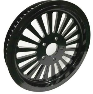 Attitude Inc Drive Belt Pulley, MaxSpoke, Harley-Davidson 1.5 in, 70 Tooth, Black, Each