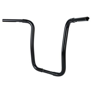 Attitude Inc Beefy Ape Handlebar, Black Powder Coat, 18 in. Rise 1-1/4 in, For Harley Sporster ,Softail Custom, Each