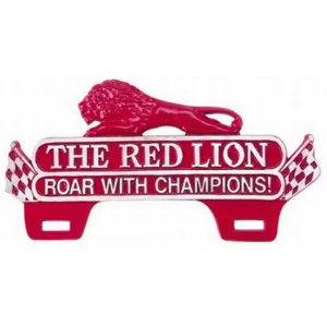 The Red Lion Roar with Champions Plate Topper