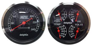 Gauge Kit Dolphin Quad Set